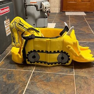 Yellow Construction Digger Costume